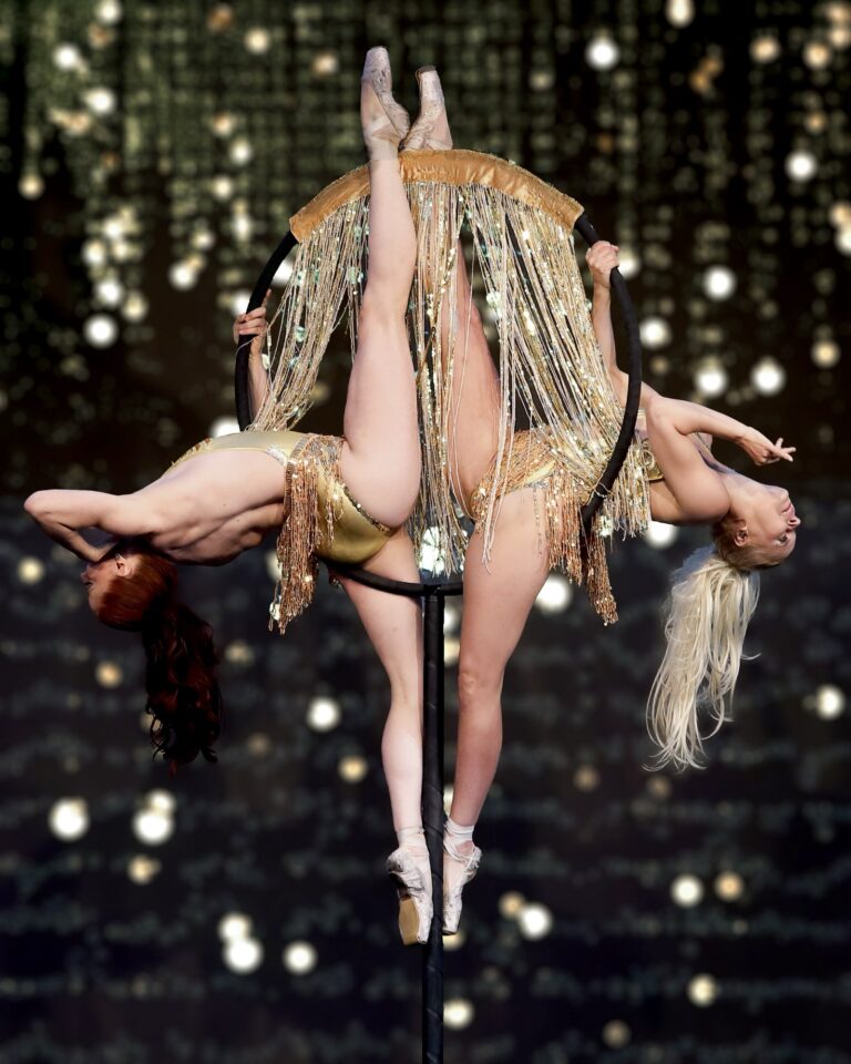 Pole On Stage – Pole-Artistik-Duo Lea Fierke und Evelyn Weinzettl